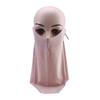 Women's outdoor sports trackless sunscreen facial mask imitation ice silk UV protection summer breathable thin