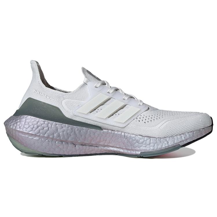 Adidas UltraBoost 21 'Crystal White Hazy Green' FY0383