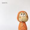 Kokeshi Nezumi Otoko Personaje Regalo Tradicional Lindo Tiempo en Casa Estancia en el Hogar Curación Interior Madera Hecho Japón Estilo Japonés Adorno Artesanía Ratón no