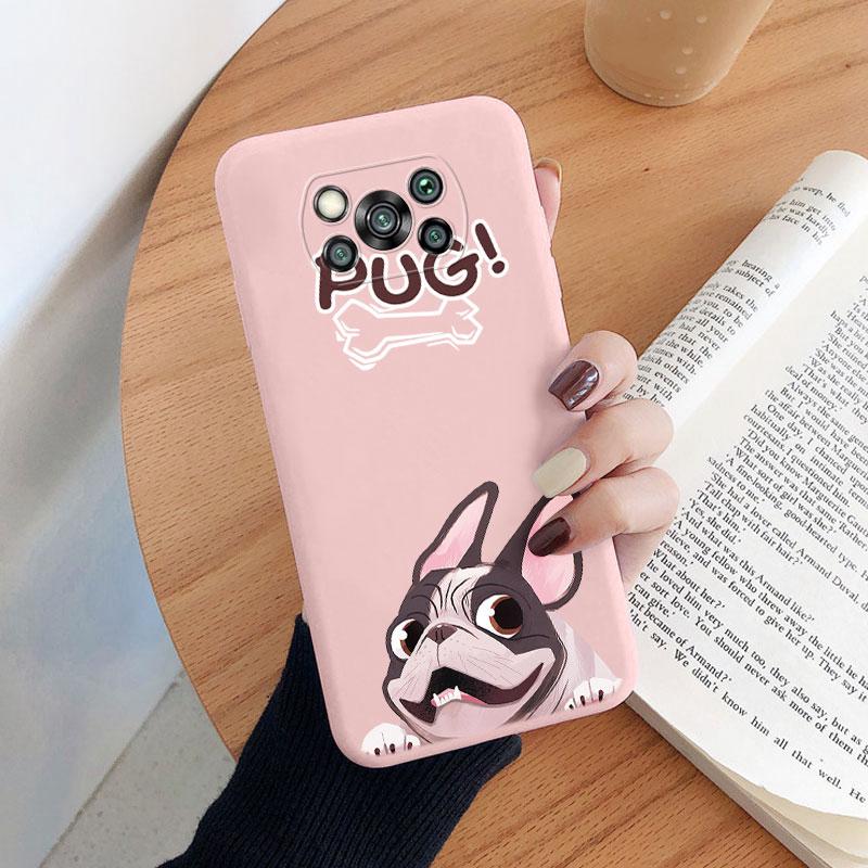 

For Poco X3 Pro PocoX3 NFC Cover Cute Flower Phone Case For Xiaomi Poco X3 X 3 Fashion Dinosaur Silicone Bumper Soft TPU Coque Poco X3