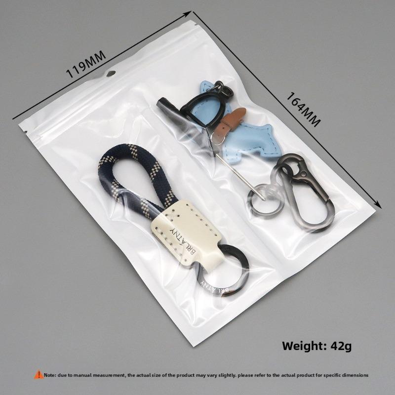 French Bulldog Keychain Handmade Genuine Leather, Braided Rope Key Chain with Anti-Loss Strap for Women Men, Car Key Organize