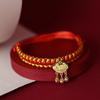 Pet Collar: Hand-Woven Red Rope Necklace with Longevity Lock for Cats and Dogs - Attracts Wealth and Fortune