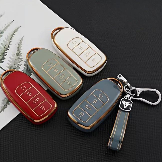 Suport Breloc Cheie Auto Pentru Chery Jaecoo 7 J7 J8 Tiggo 8plus 8 5 Plus 7pro Max Omoda 5 C5 Arrizo Husă Silicon TPU Carcasă Cheie