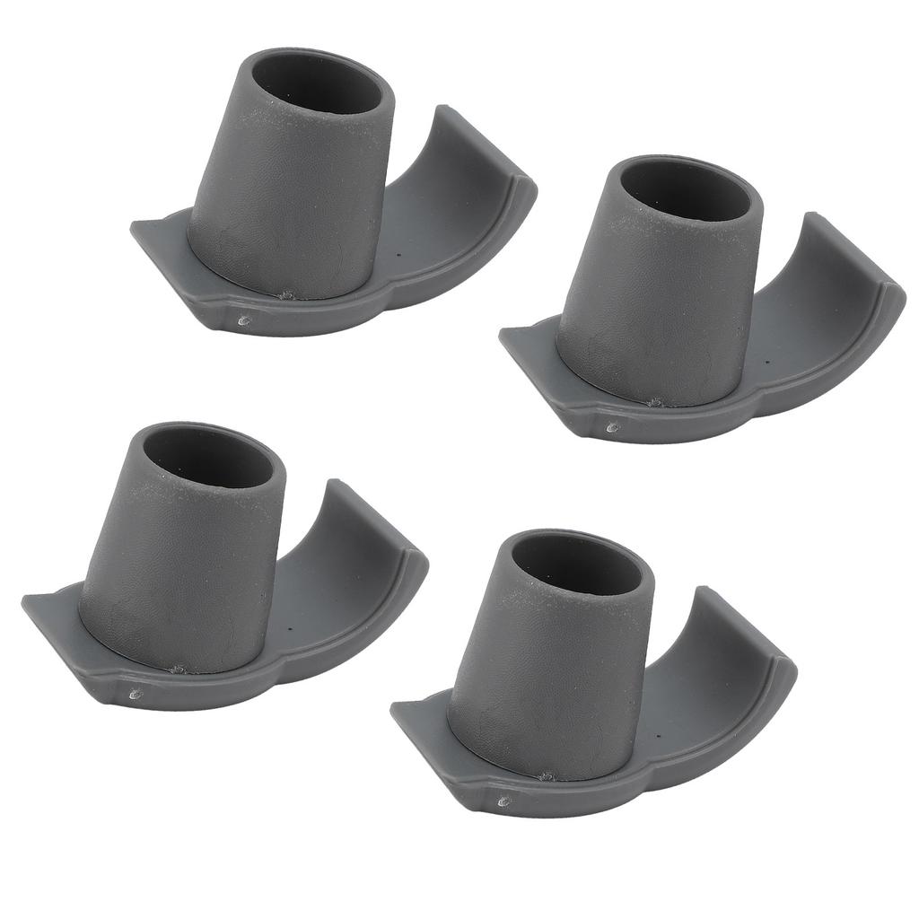 4pcs Walker Ski Glides Anti Slip Walker Glides for Seniors Mobility Aid Accessory Replacement