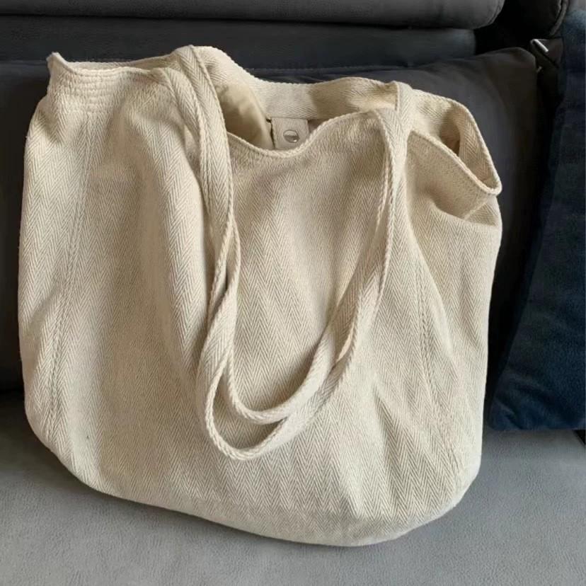 

Вместительная сумка корейской версии женская сумка из саржи холщовая сумка для поездок через плечо портативная повседневная женская сумка простая ленивая сумка для покупок