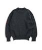Geonjiulleunseu Crewneck Wholegarment Sweater - Charcoal