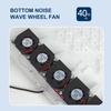 Fast Blowing USB Fan Blowing Seat Cushion 3-Speed Car Seat Cooling Pad  Office Chairs