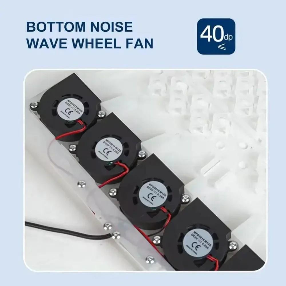 Fast Blowing USB Fan Blowing Seat Cushion 3-Speed Car Seat Cooling Pad  Office Chairs