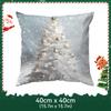 Vintage White Christmas Ball Pillowcase Bedroom Cushion Cover 100% Polyester Living Room Cushion Pillowcase Home Decor