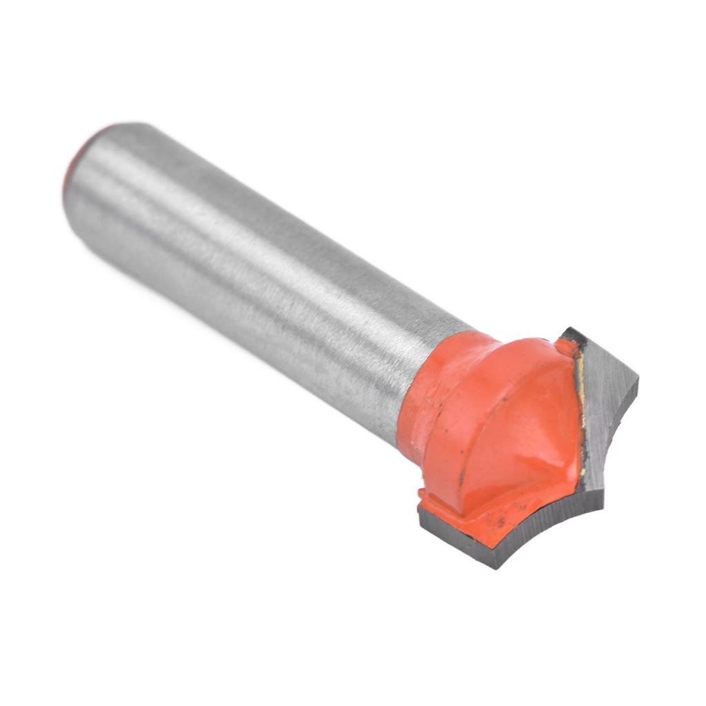 CNC Fräser Wolframkarbid Klinge 45 Gauge Stahlkörper PTFE Beschichtung 8mm 0.3in Rundschaft Sauberschneidwerkzeug 14mm