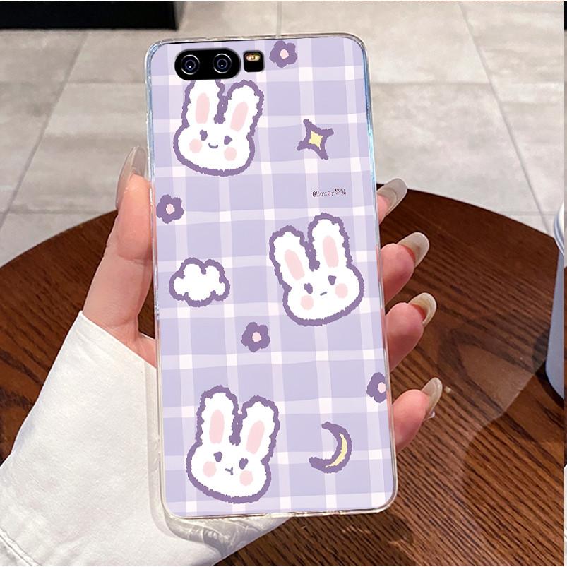 Case For Huawei P10 VTR-L09 VTR-L29 P10 Plus VKY-L09 VKY-L29 Casing Luxury Cute Love Rabbit Funny Clear Soft Silicone Phone Case
