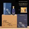 500ml Hochwertige Sprühglas-Weinflaschen mit anpassbarem Logo und Geschenkboxverpackung - Leere Baijiu-Flaschen