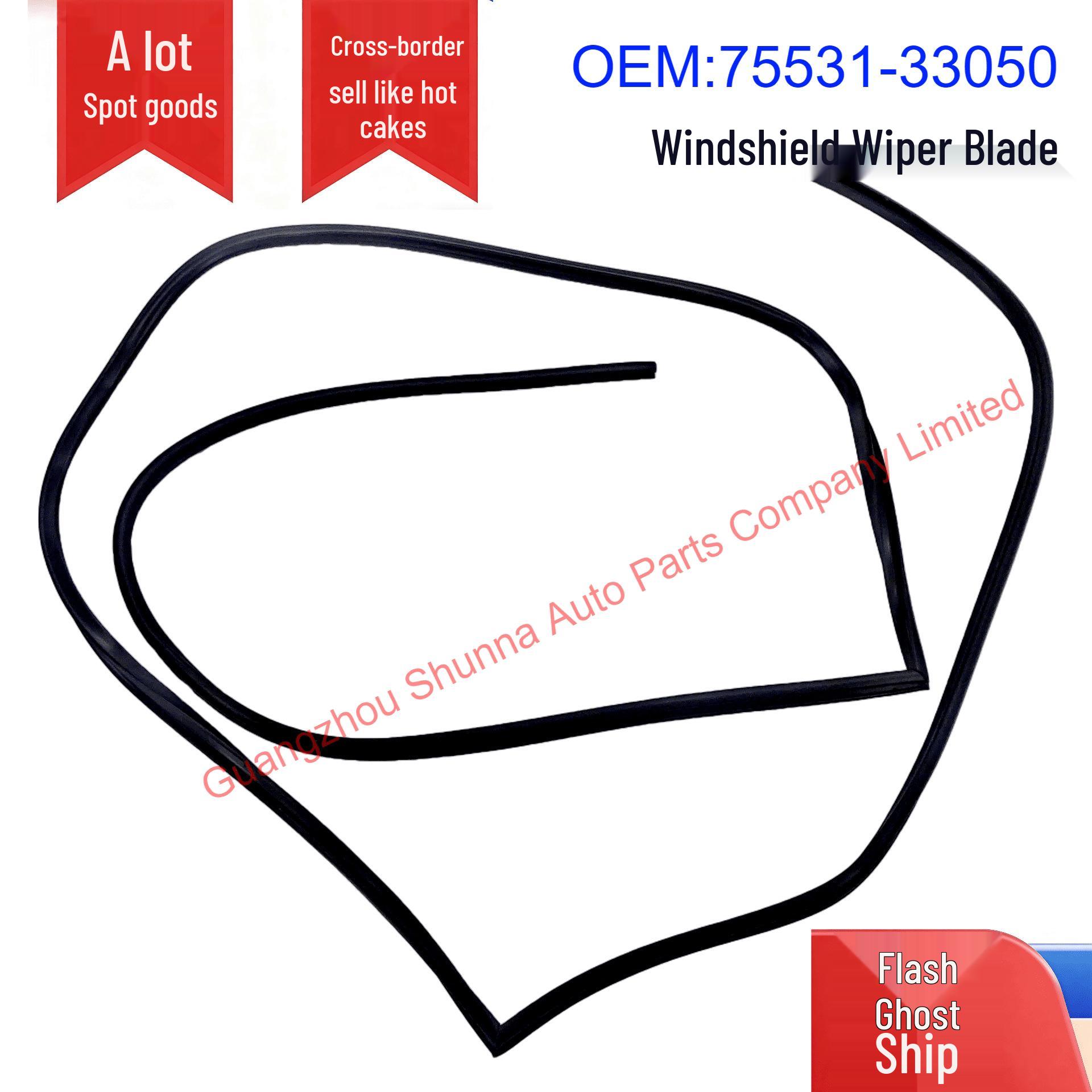 75531-33050 Windshield Weatherstrip for Toyota CAMRY, ACV3#, MCV30 Car Sealing Strip