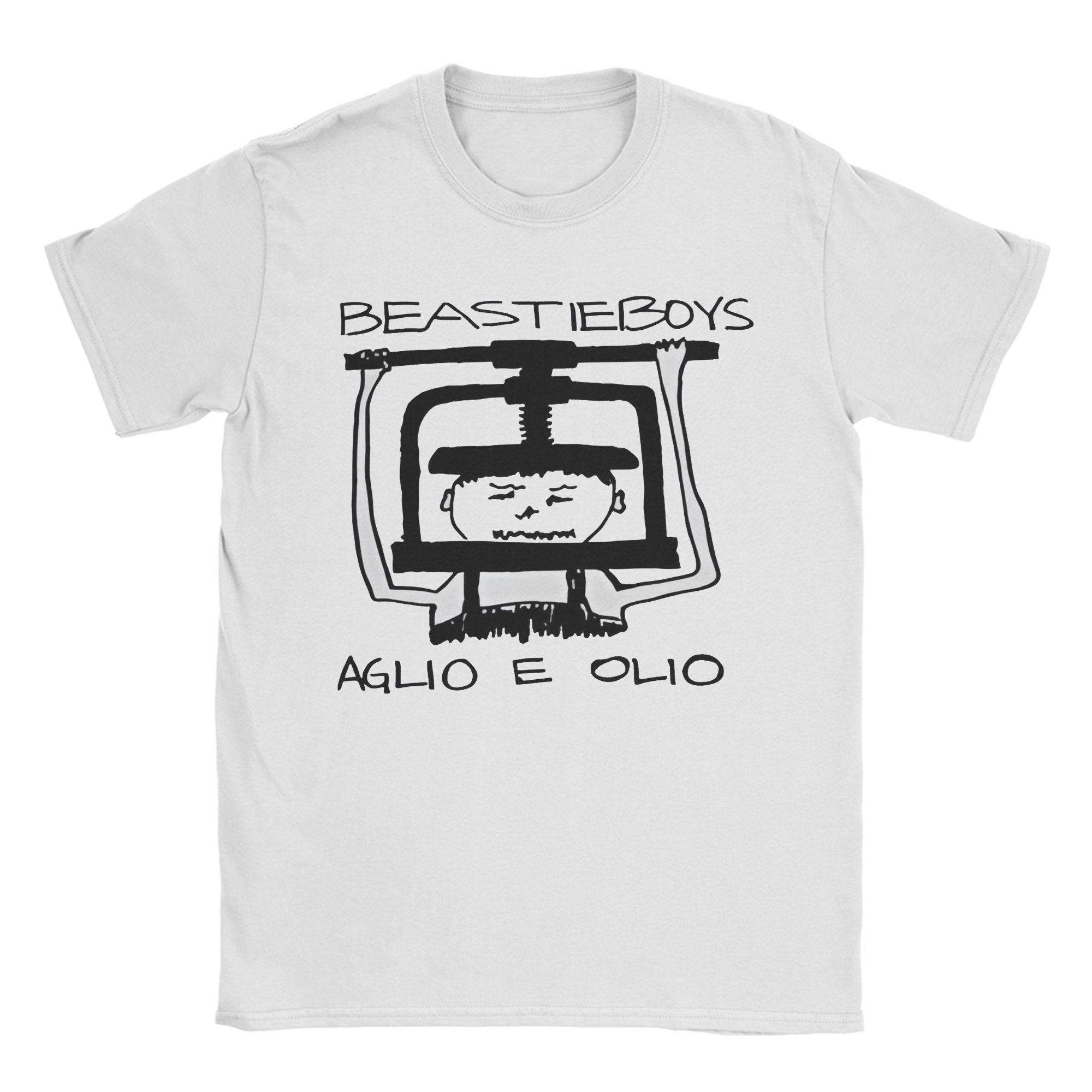 Kaufe Beastie Boys Baumwoll-T-Shirt für Herren Strand AGLIO E OLIO