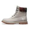 Timberland Serie Heritage Stivali Corti Comodi Martin Stivali da Donna Grigio Chiaro A2M83K51