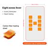 Electric Heating Blanket USB Charging Heated Shawl 3 Heaed Level Coral Fleece Plush Winter Warm Shawl for Outdoor Home 150x80cm