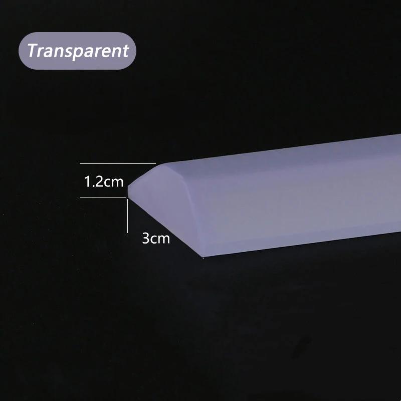 

1М Силиконовая Ванная Вода с Герметизирующей Лентой Удерживает Воду Внутри Порога Сухое и Влажное Разделение для Раковины Ванны Столешницы