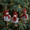 Fabric Animal Pendants Christmas Doll Ornaments Christmas Tree Hanging  Christmas Tree Decorations