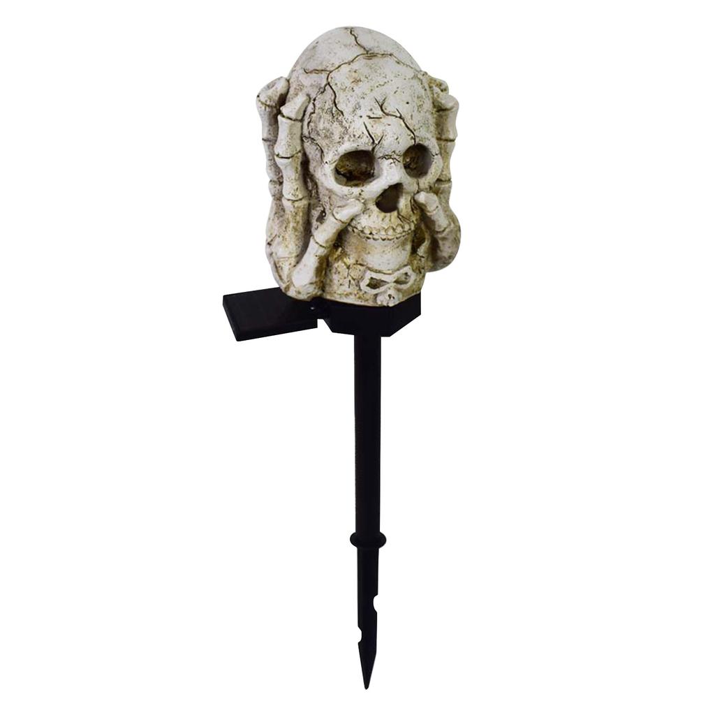 Halloween Solar Light Outdoor Stake Lamp For Garden Decoration And Unique Design For Spooky Atmosphere For Courtyards And Paths