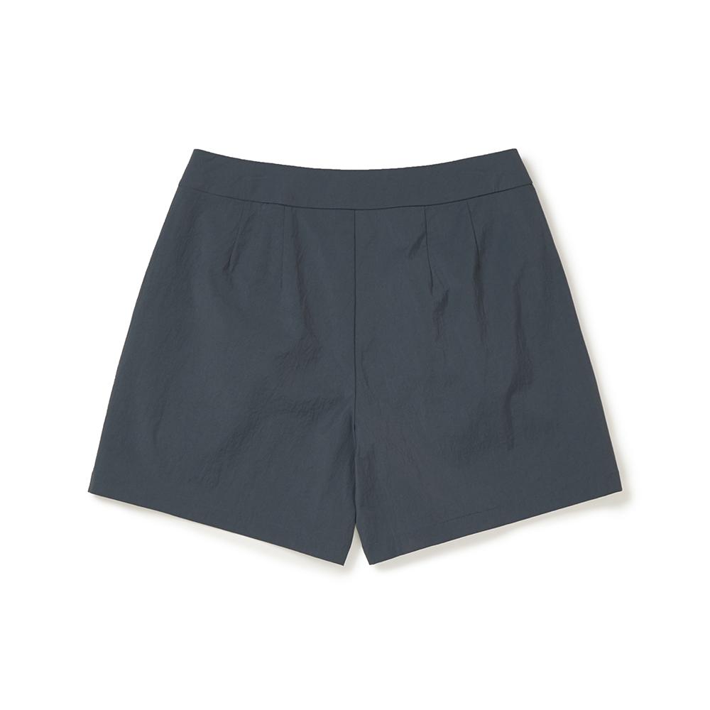 SNOWPEAK Root Women's Pintuck Shorts Teal Blue (S23MWRHP67)