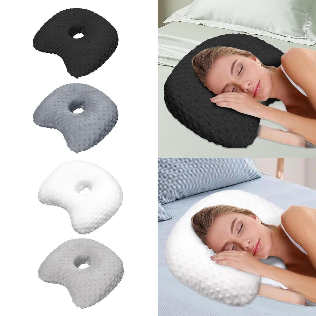 Ear Piercing Pillow Side Sleepers Pillow Pierced Ears Support