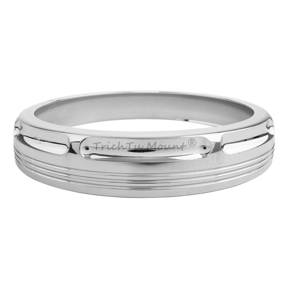 7Inch Headlight Trim Rings Black/Chrome Motorcycle Part For Harley Electra Glide Street Glide Ultra Limited Tri Glide 1994-later