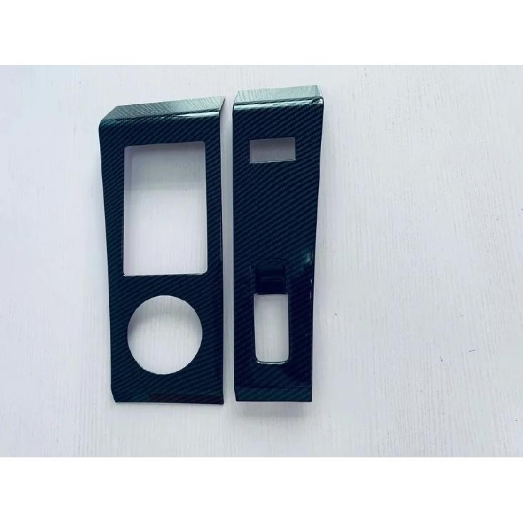 For Mitsubishi Outlander   RHD Center Console Gear Shift Box Panel Trim Cover Stickers Interior Car Styling Accessories