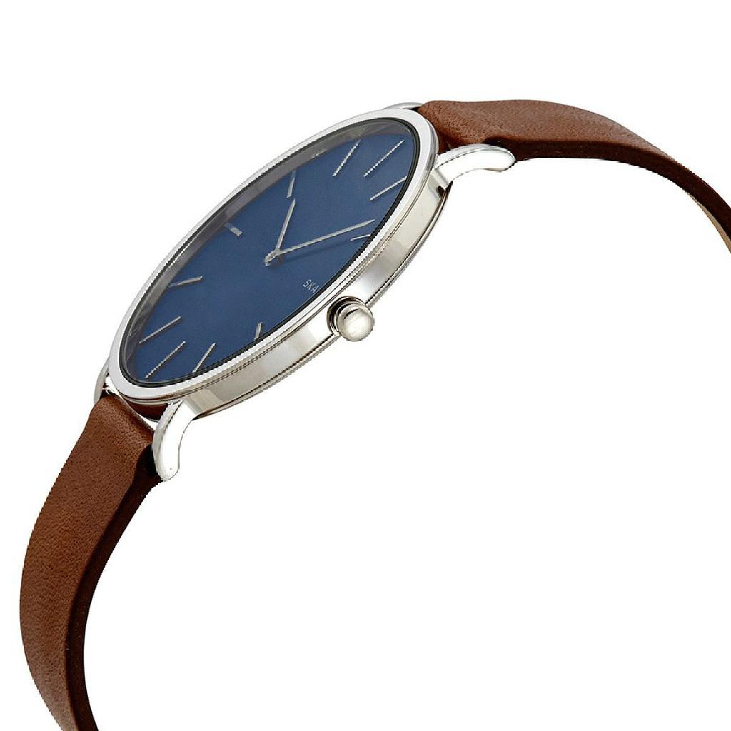 Skw6446 Hagen Leather SKW6446 Leather Analog Quartz Watch [Skagen] [Item]