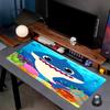 Shark Theme Mouse Pad, Non Slip Rubber Base, Multifunctional Office & Home Decor, Perfect for Workspace Personalization.