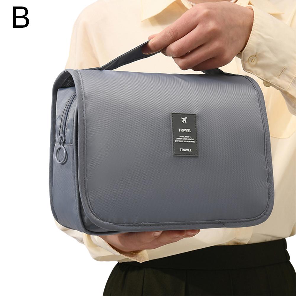 High Quality Travel Makeup Bag Waterproof Toiletries Organizer Women Neceser Bathroom Hook Wash Pouch Hook Makeup Storage Bag