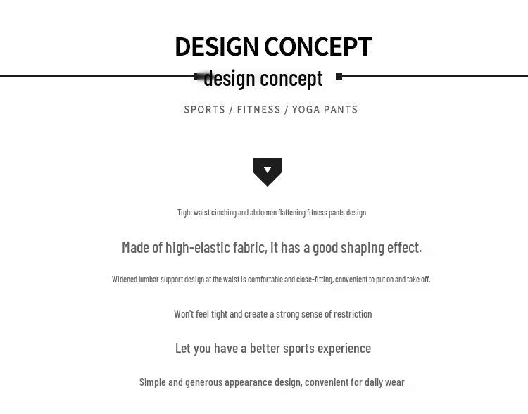 Women's Cross-Border Body Shaping High Waist Butt Lifting Quick-Dry Yoga Pants