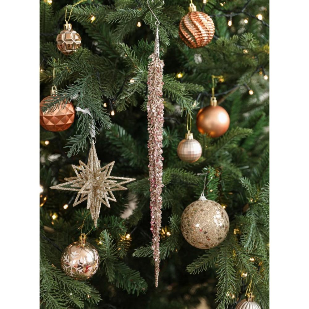 New Creative Christmas Branch Pendants New Year Pendant Xmas Tree Ornaments Hanging Ornament Plastic Christmas Decorations