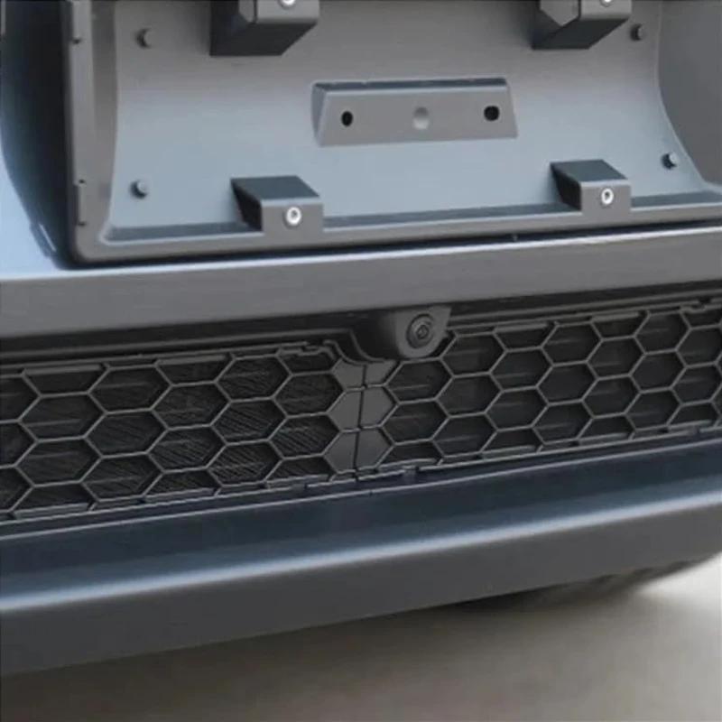 For Tesla Model 3 Highland 2024-2025 Model Y Juniper 2025 ABS Front Grill Guard Mesh Air Inlet Vent Cover Car Bumper Accessories