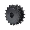 High Precision 45# Steel Double Row Double Pitch Galvanized Roller Bearing Sprocket