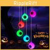 Solar Led Pumpkin Skull Ghost Eye Wind Chime Light For Outdoor Decorative Atmosphere