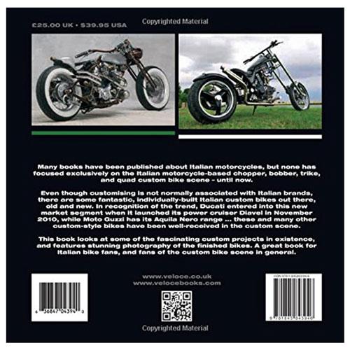 Livro de Motocicletas Custom Italianas