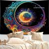 Mandala Sun And Moon Wall Tapestry Starry Florals Tapestries Flowers Landscape Tapestrys Room Decor Aesthetic Background Cloths