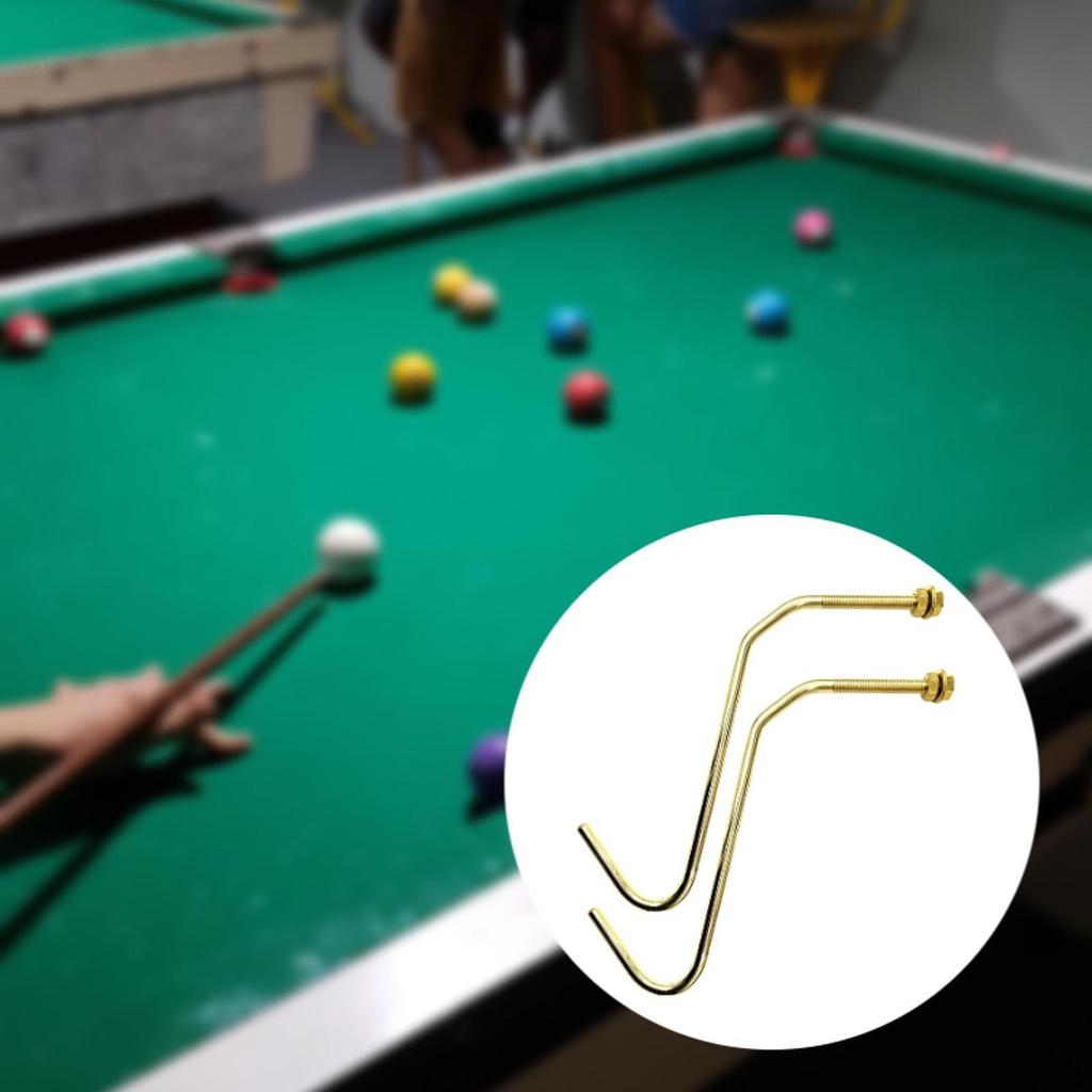 2 stück Snooker Billard Queue Haken Brücke Stange Pool Tisch