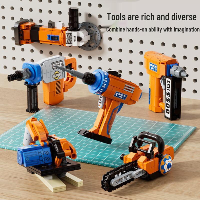 Fang Cheng Building Blocks: Children's Educational Repair Tool Kits & Puzzle Toys for Boys