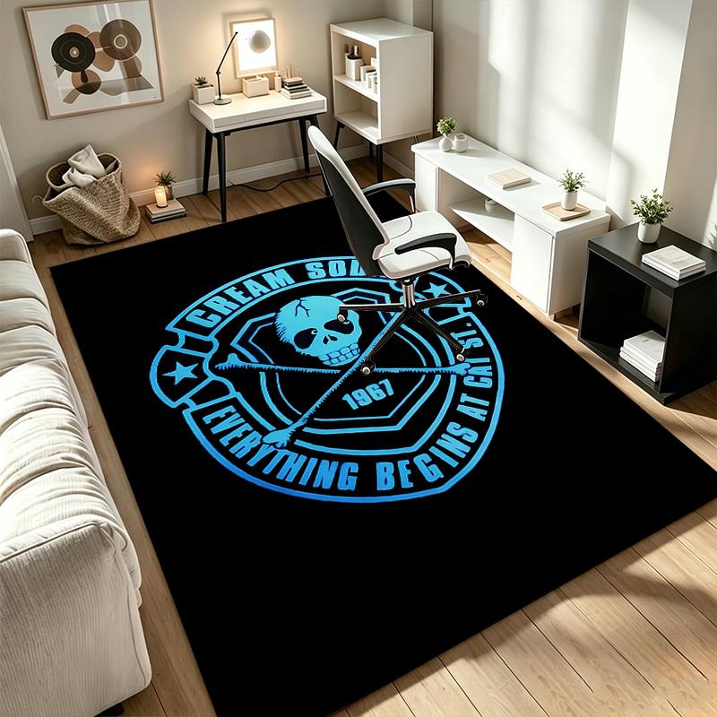 CREAM SODA A A rug suitable for office chair areas living rooms and computer desks perfect for home offices and an ideal holiday gift