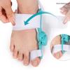 Adjustable Toe Corrector Unisex Bunion Foot Hallux Valgus Braces Rotatable Toe Separator Straightener for Left and Right Foot