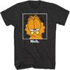 Garfield T-Shirt Men's Meh Large Character Print Big and Tall Adult Tee