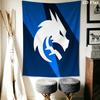 Team Spirit Wall Hanging Printed Fabric Blanket Decorative Tapestries for Bedroom Living Room Home Decor
