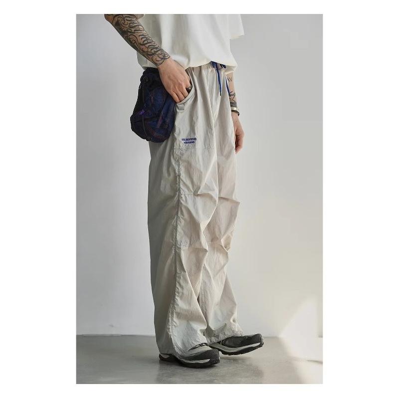Lightweight Quick Dry Outdoor Work Trousers Men Women Summer Casual Loose Straight Leg Long Pants Mountain Hiking Bottoms