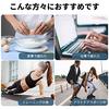 arboleaf Mini Handy Myofascial Release Gun with Self-Adaptive Mode, 4 Silicone Heads, 5 Levels of Powerful Vibration, Type-C Rechargeable, 2000mAh Hig