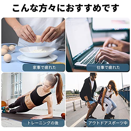 arboleaf Mini Handy Myofascial Release Gun with Self-Adaptive Mode, 4 Silicone Heads, 5 Levels of Powerful Vibration, Type-C Rechargeable, 2000mAh Hig