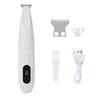 Pet Dog Electric Groomer Trimmer with LED Light Waterproof Pet Foot Hair Trimmer Low Noise Cat Dog Face Foot Ear Hip Paw Shaver