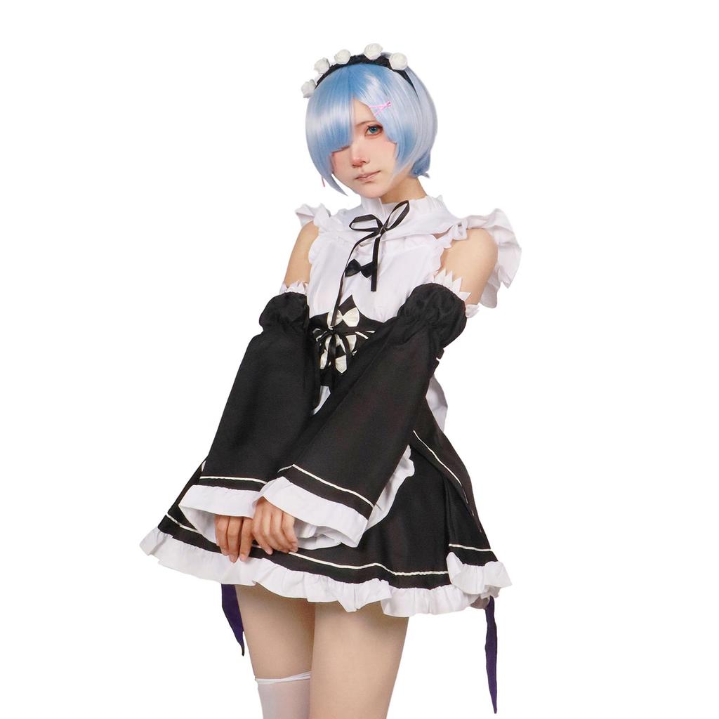 Re:Zero - Rem & Ram Cosplay Costume from Mist City