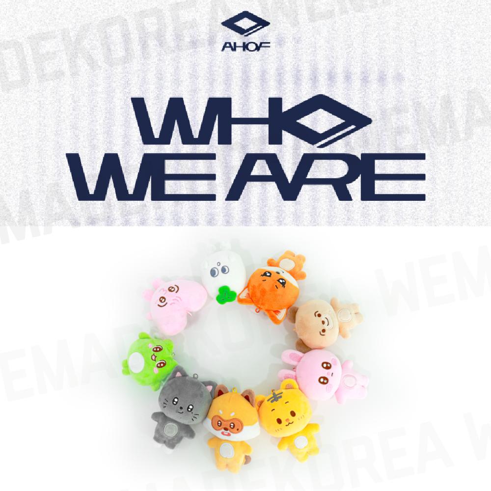 

Предзаказ AHOF 1-й мини-альбом WHO WE ARE POP-UP Официальный MD Кукла 10 см Брелок STEVEN