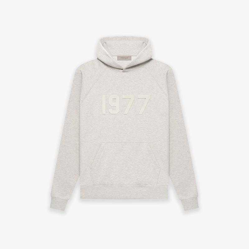 

ESSENTIALS Чоловічий плюшевий худі в американському стилі 1977 XXL